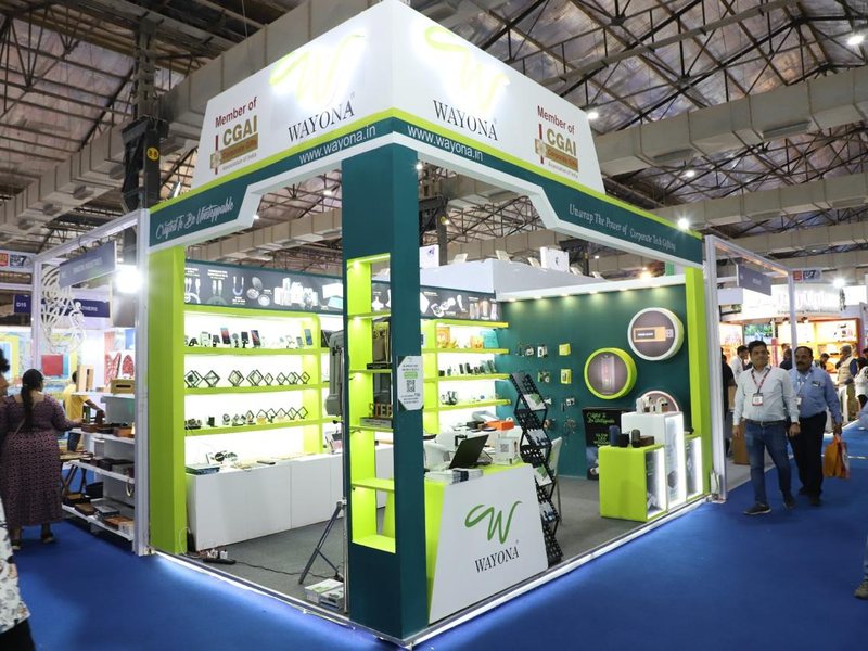 Exhibition stall designed and fabricated by Zeliant